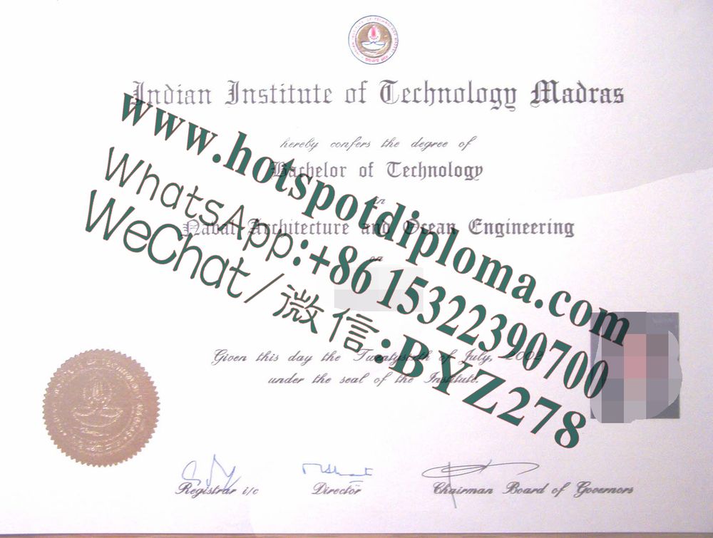 Buy fake indian institute of technology madras Diploma