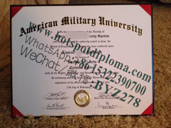 Fake American Military University Diploma makers