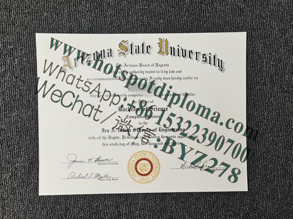 Fake Arizona State University Diploma makers
