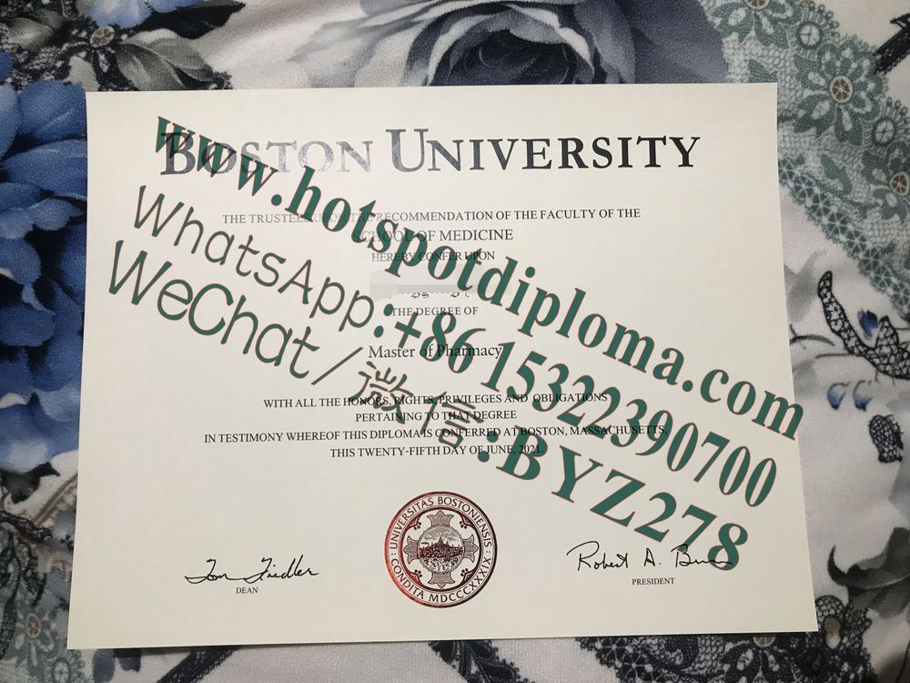 Fake Boston University Diploma makers