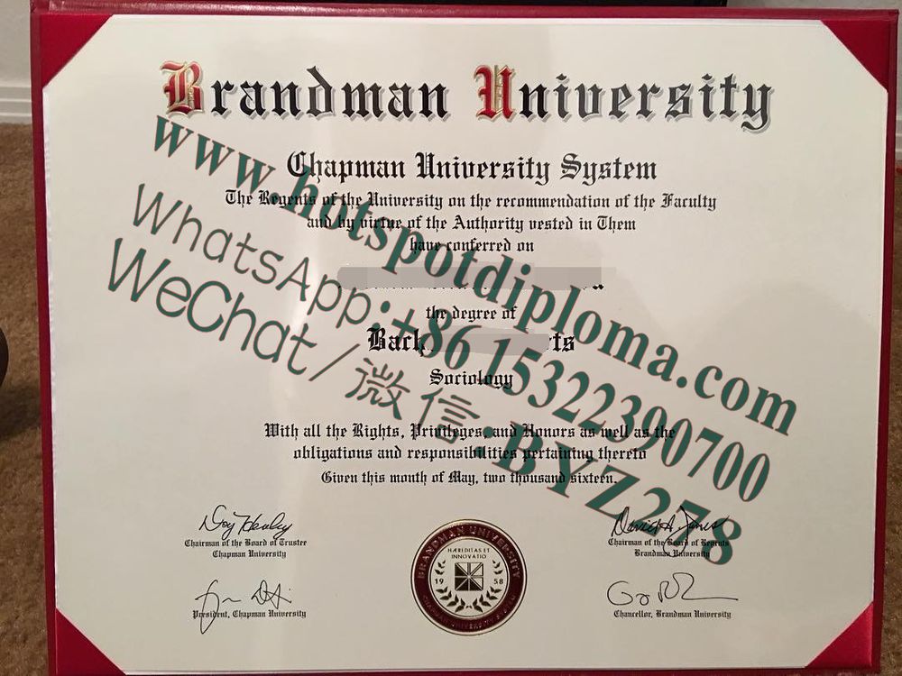 Fake Brandman University Diploma makers