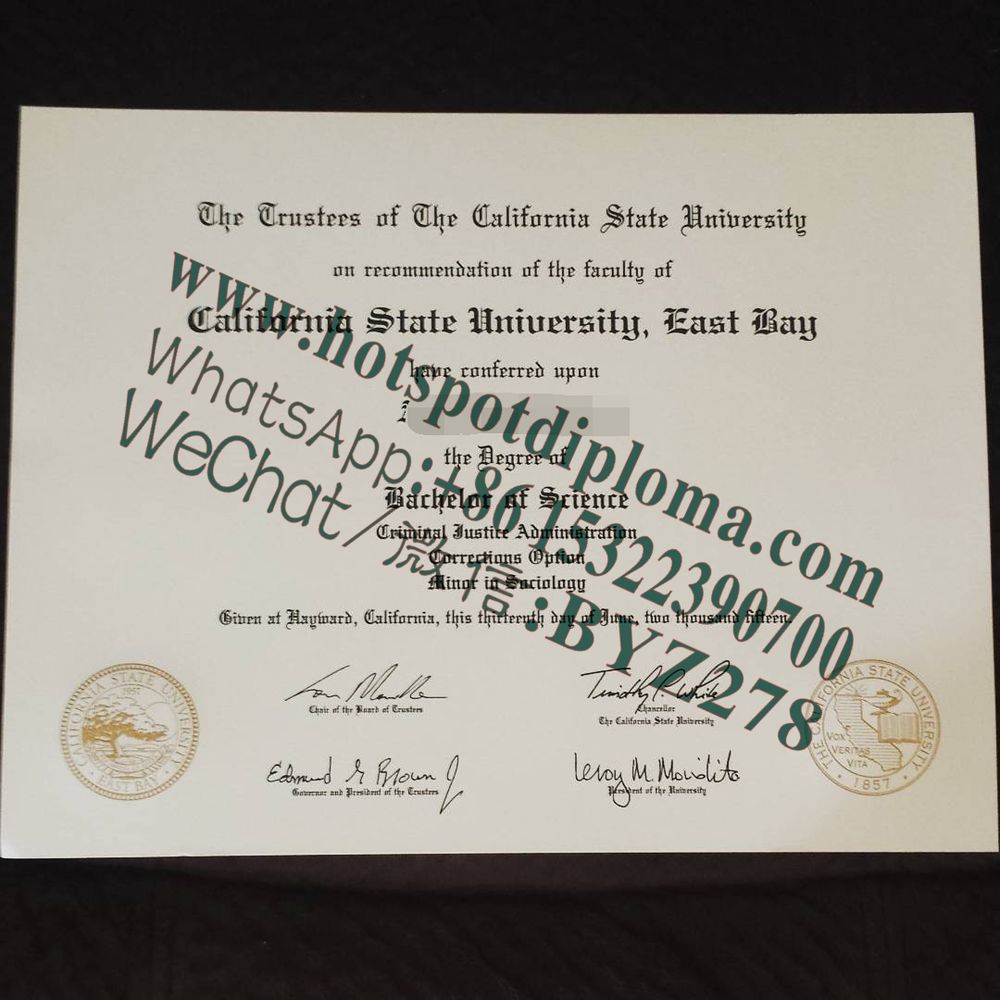 Fake Cal State East Bay Diploma makers