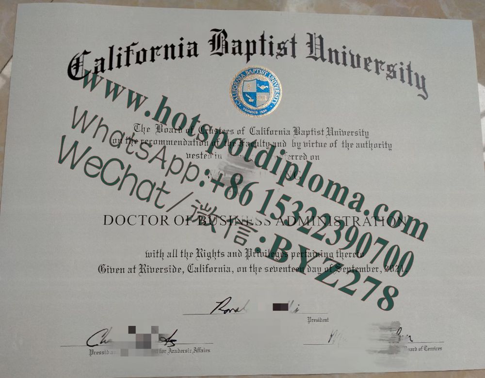 Fake California Baptist University Diploma makers
