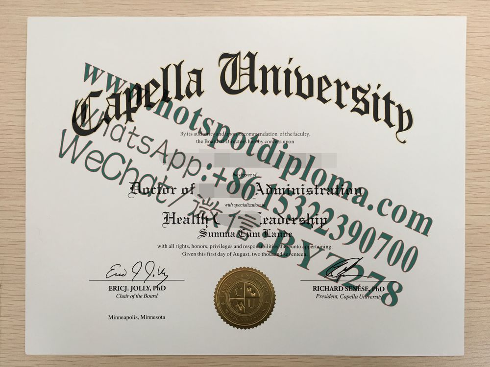 Fake Capella University Diploma makers
