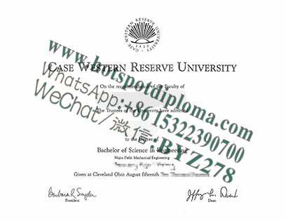 Fake Case Western Reserve University Diploma makers