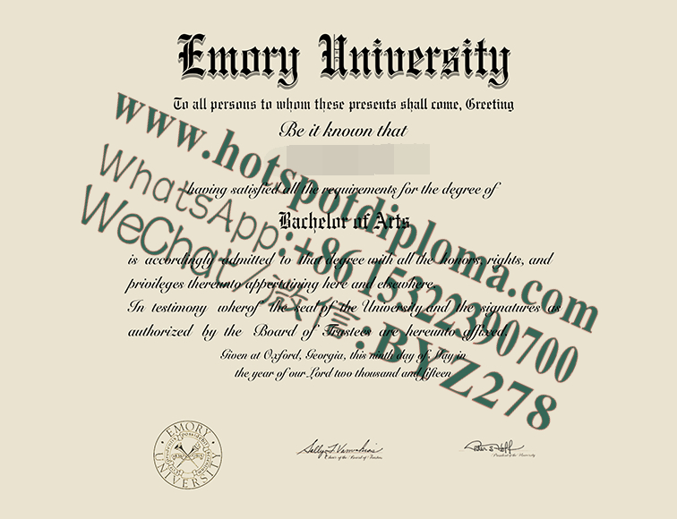 Fake Emory University Diploma makers