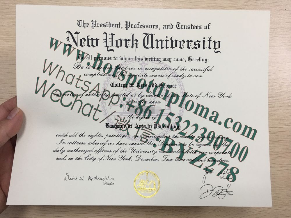 Fake New York University Diploma makers