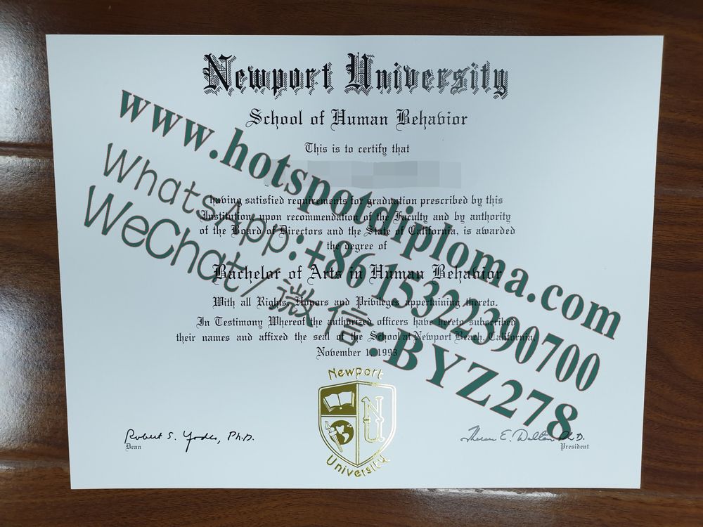 Fake Newport University Diploma makers