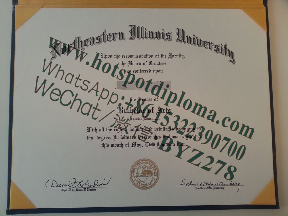 Fake Northeastern Illinois University Diploma makers