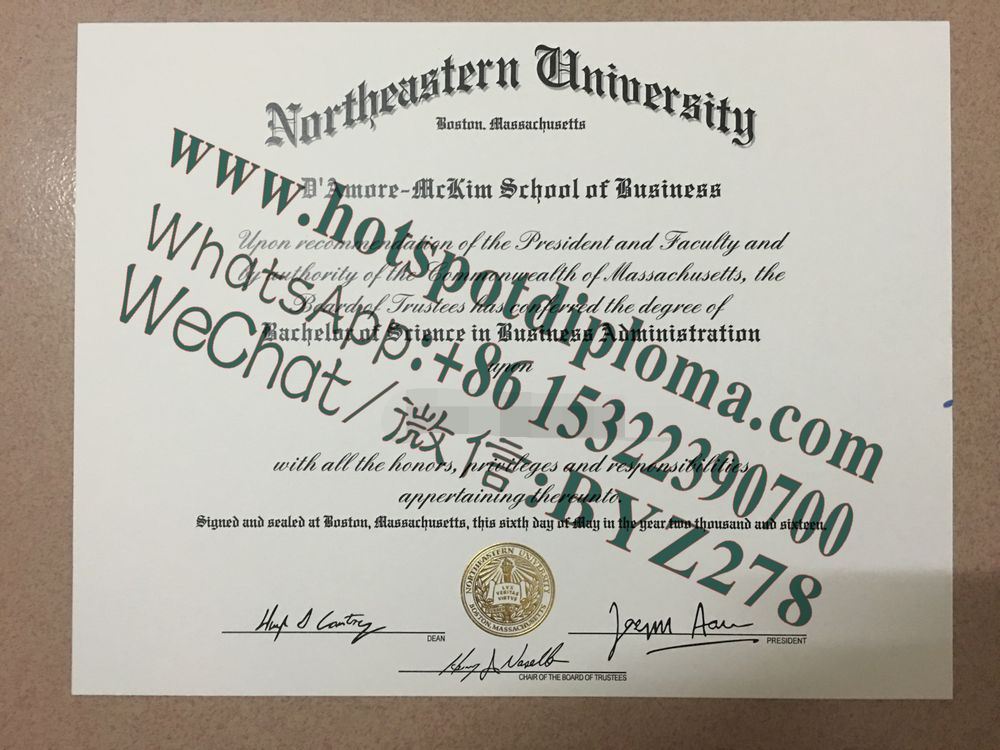 Fake Northeastern University Diploma makers