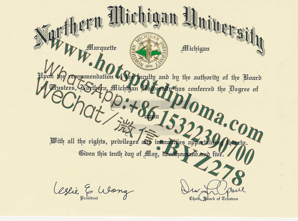 Fake Northern Michigan University Diploma makers