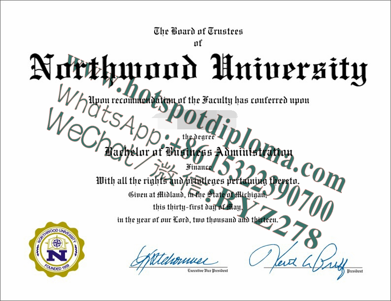 Fake Northwood University Diploma makers