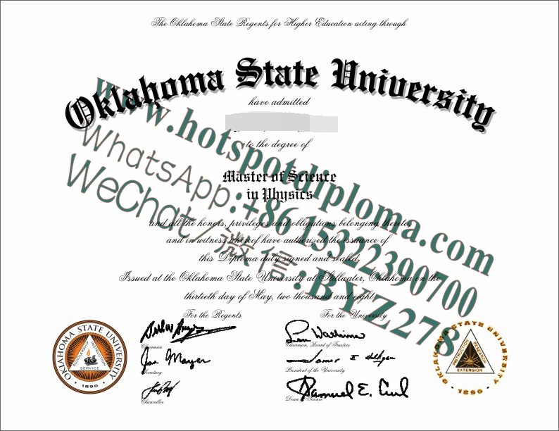 Fake Oklahoma State University Diploma makers