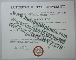 Fake Rutgers University Diploma makers