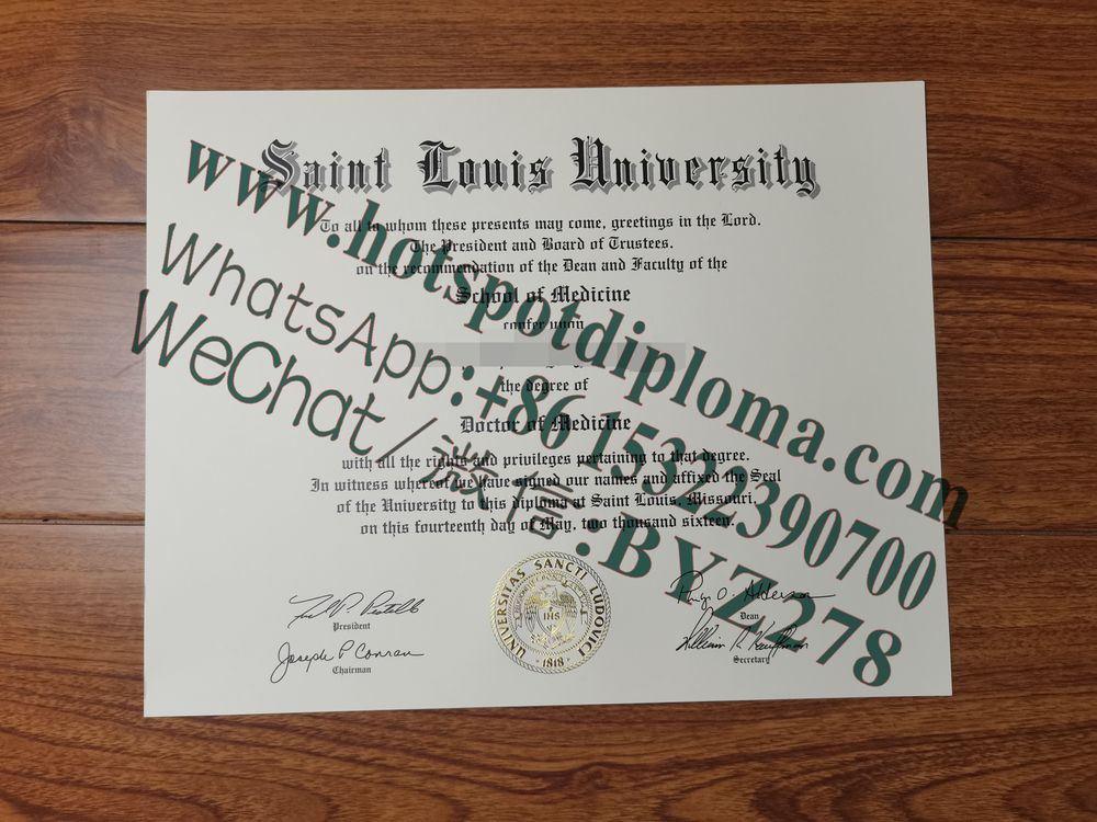 Fake Saint Louis University Diploma makers