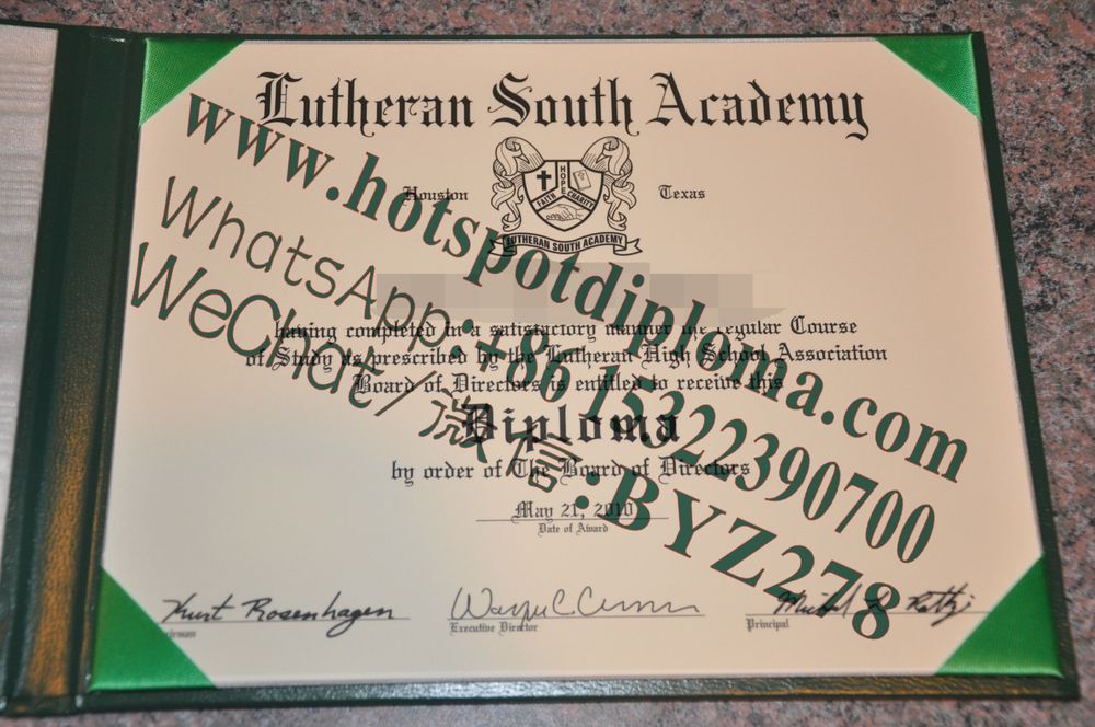 Fake Southern Lutheran College Diploma makers