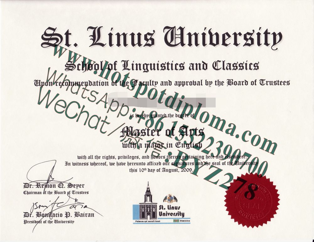 Fake St Lynas University Diploma makers