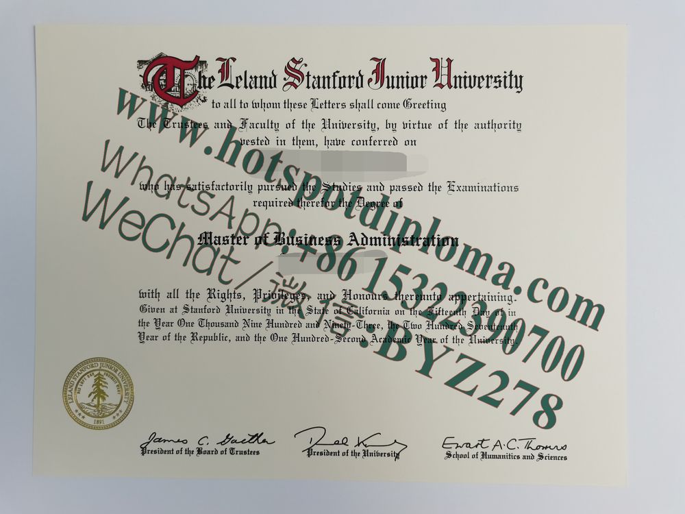 Fake Stanford University Diploma makers