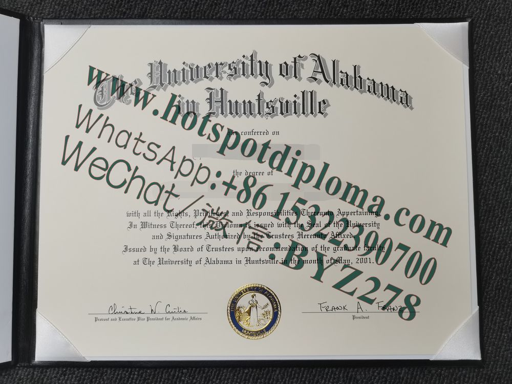 Fake University of Alabama Diploma makers