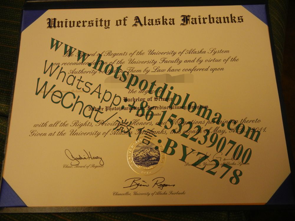 Fake University of Alaska Fairbanks Diploma makers