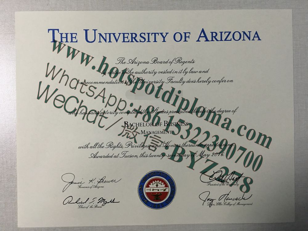 Fake University of Arizona diploma makers