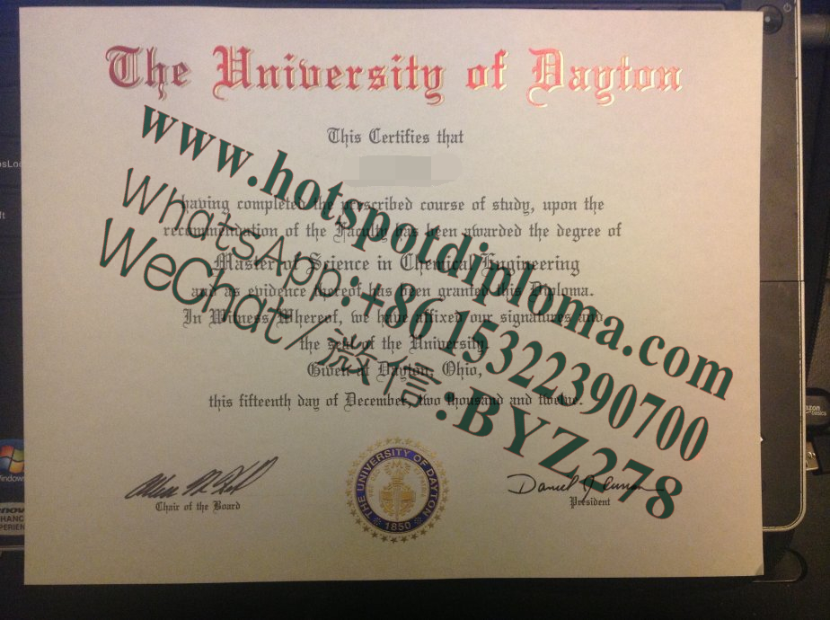 Fake University of Dayton diploma makers