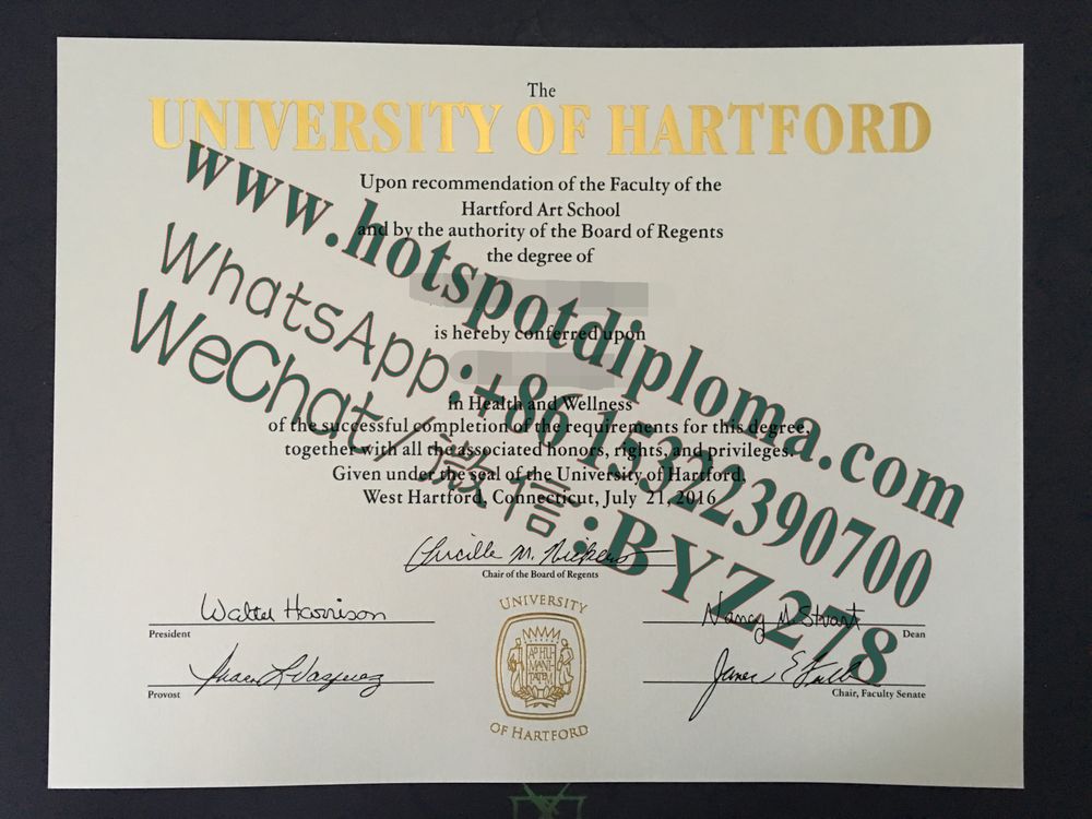 Fake University of Hartford Diploma makers