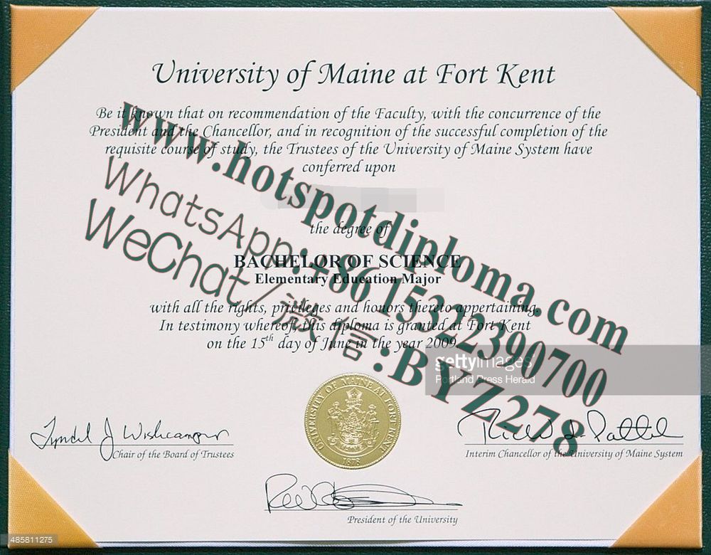 Fake University of Maine Fort Kent Diploma makers