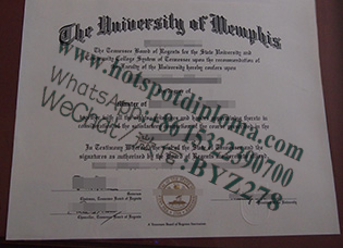 Fake University of Memphis Diploma makers