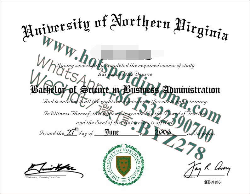 Fake University of Northern Virginia Diploma makers