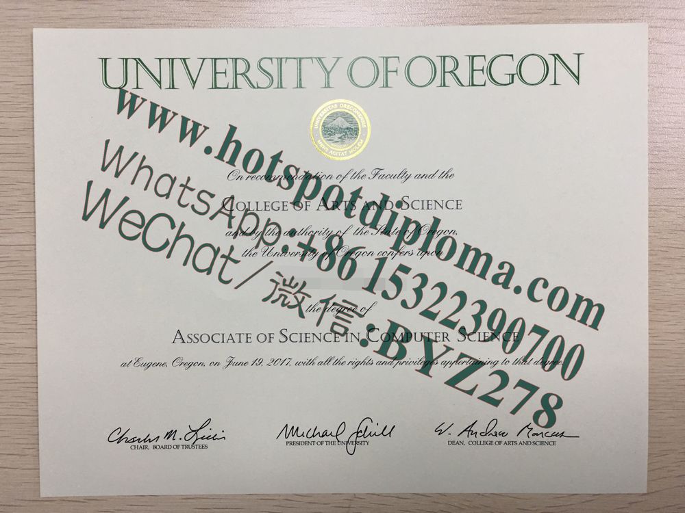 Fake University of Oregon diploma makers
