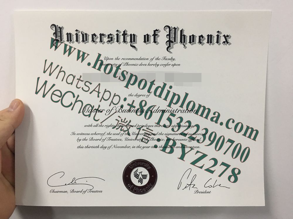 Fake University of Phoenix Diploma makers